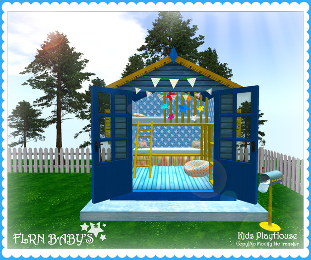 Kids Playhouse Blue [BOXED]