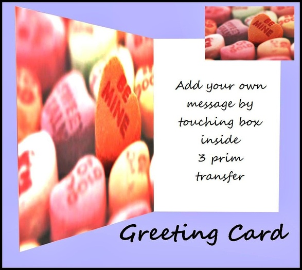 Greeting Card Be Mine