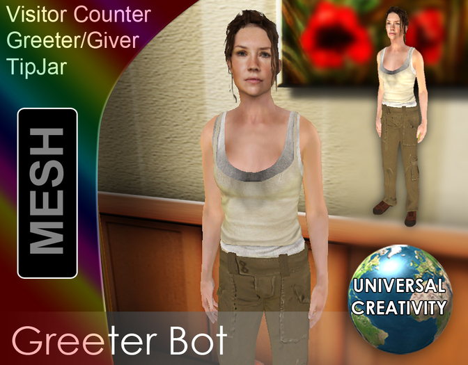 Universal Creativity - Adventure Girl Bot