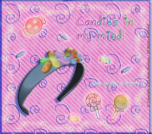 Candies in my mind! - Pink
