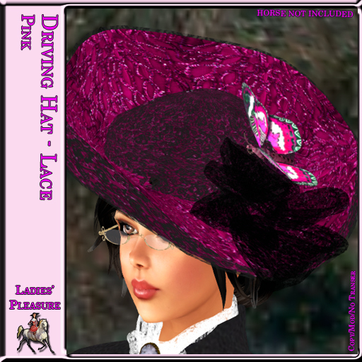~LP~ Edwardian Driving Hat Bows 