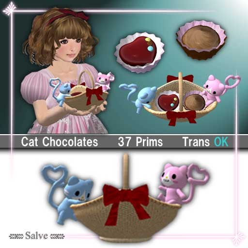 Chocolate _Cats Basket 