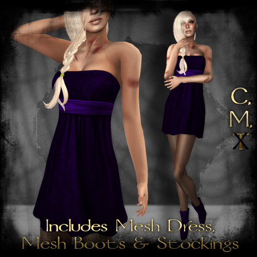 ..::Immortal::.. Brocade Mini- Purple