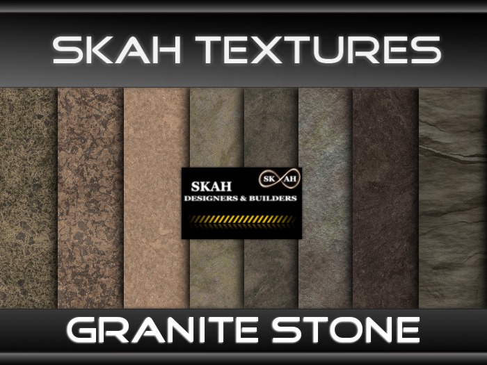 Second Life Marketplace - [SKAH TEXTURES] - Granite Stone Textures