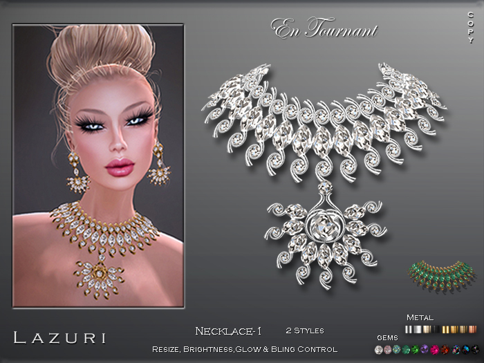 Lazuri En Tournant Necklace1