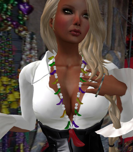 Mardi Gras Key Beads