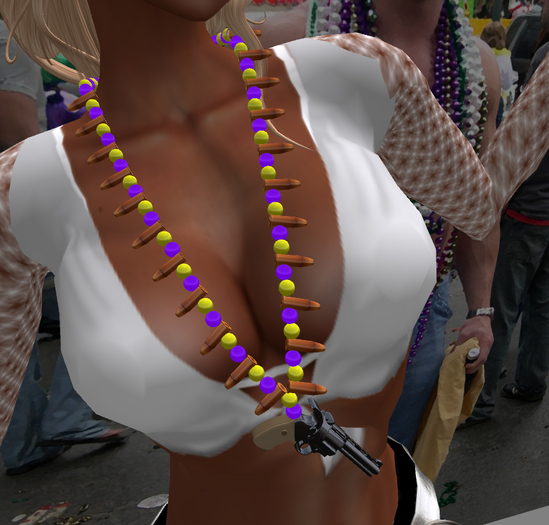 Mask Mardi Gras Beads