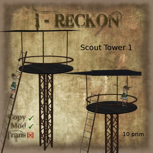 i-Reckon Scout Tower 1 boxed