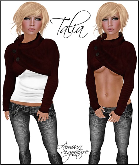 Amour Signature - Talia MESH Outfit - Crimson