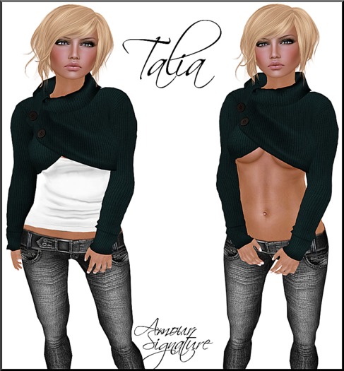 Amour Signature - Talia MESH Outfit - Teal