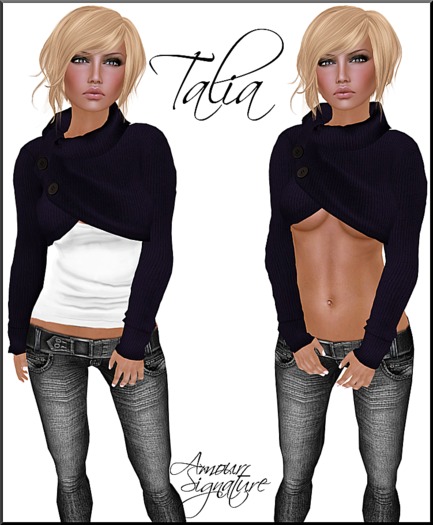 Amour Signature - Talia MESH Outfit - Grape