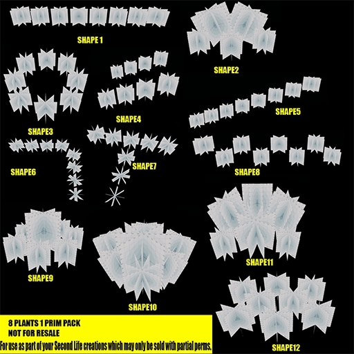 8 plants one prim pack 