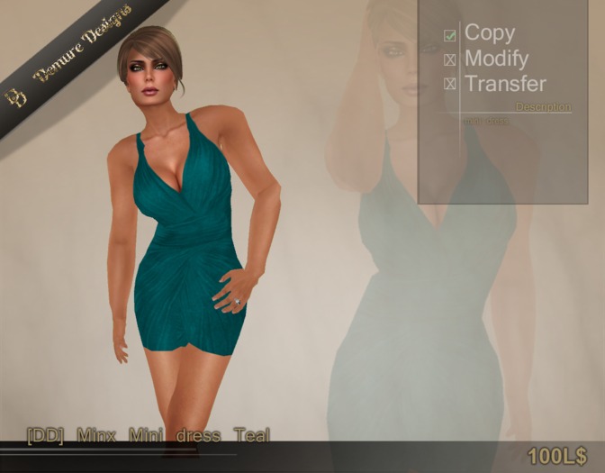 [DD] Minx teal