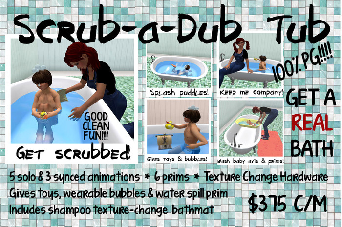 -ML- Family: Scrub-a-Dub Tub (M/C)