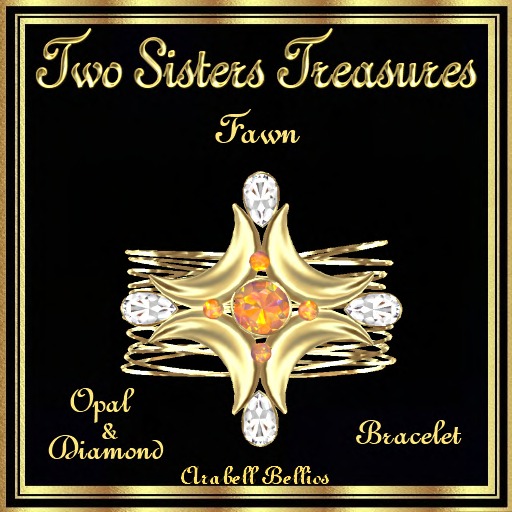 TST - FAWN DIAMOND OPAL BRACELET YG