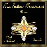 TST - FAWN DIAMOND OPAL BRACELET YG
