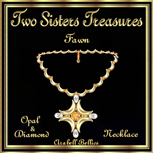 TST - FAWN DIAMOND OPAL NECKLACE YG