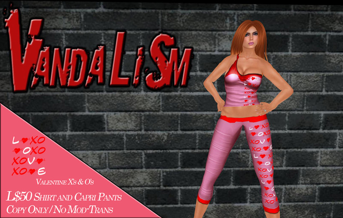 Valentine's Special - Valentine Xs & Os Outfit
