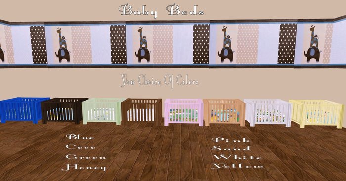 Yellow Baby Bed