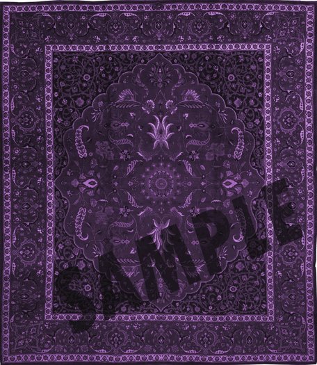 RUG 38 - purple 