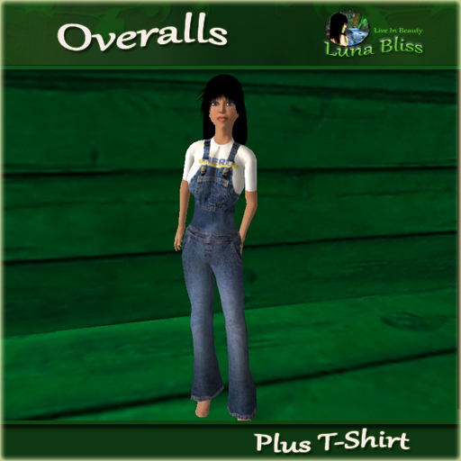 Overalls Plus Free T-Shirt