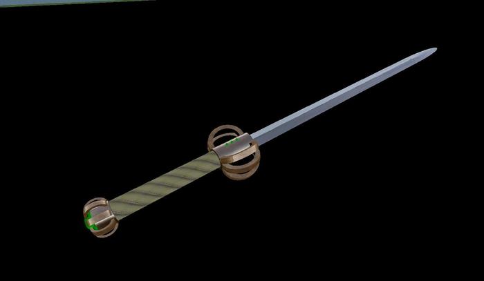 Sword saphira - hand