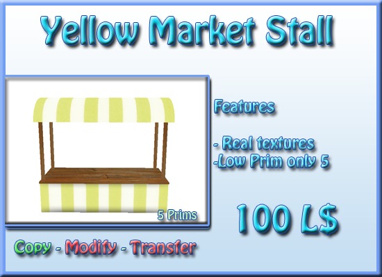 Yellow Market Stall