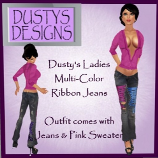 Dusty's Ladies Muliti-Colors Ribbons
