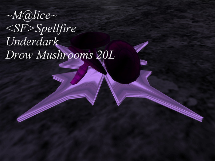 ~M@lice~Bag (boxed) Mushroom SF food Plate