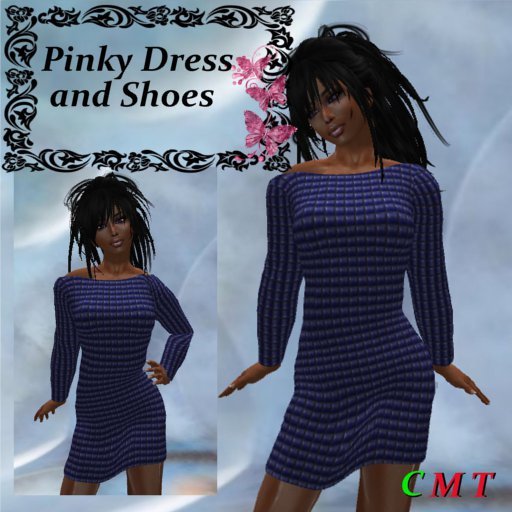 Pinky Bleucube Mini Slim Dress