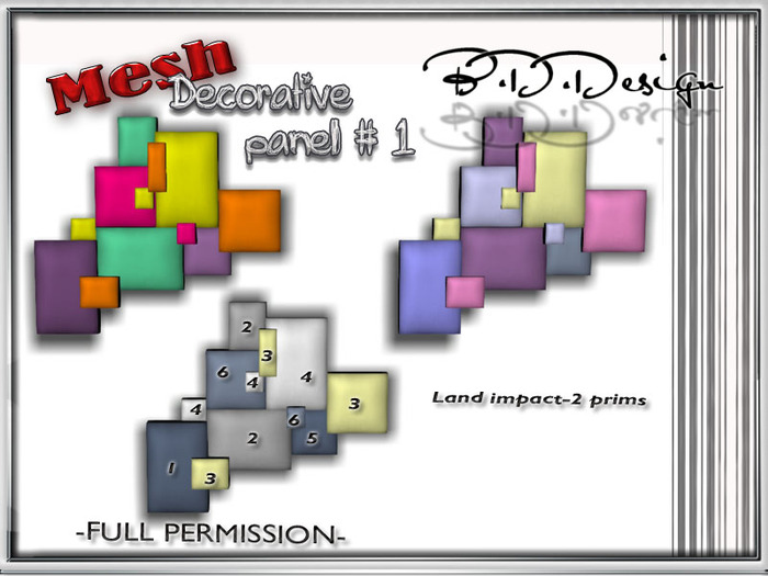 .::B.D.D::. FULL PERM- Decorative panel1