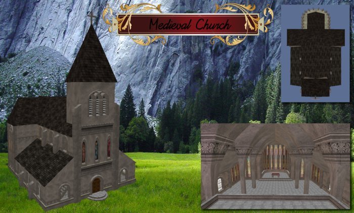 Medieval Church Foot Print