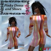 Pinky 60'line Mini Slim Dress