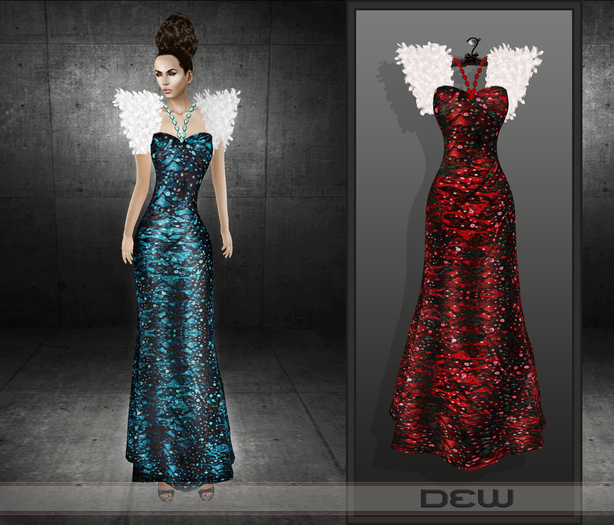 "DEW" OUTLET /Elizabeth red 