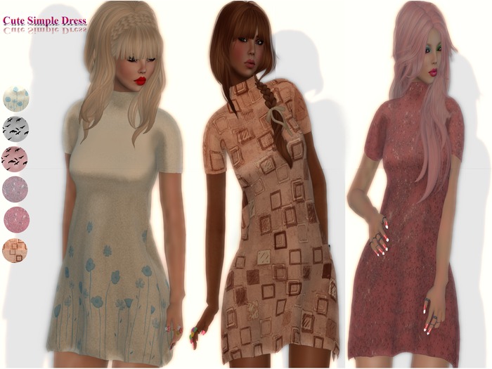 :: Masha :: Cute Simple Dress / PROMO PACK !