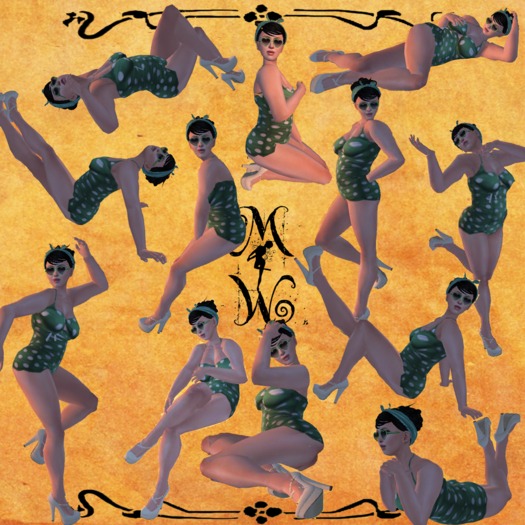 ..::M*W::..*Pin.Up*Poses Set (BOXED)