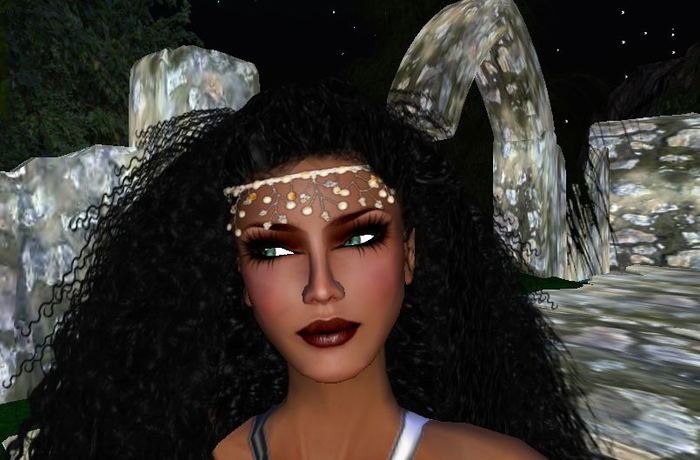 ~SE~Circlet-Pearls and Flowers