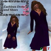 Cathleen  Violet Mesh_KM Dress