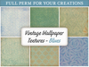 Vintage distressed grunge second life full perm wallpaper textures pack