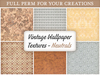 Vintage distressed grunge second life full perm wallpaper textures pack