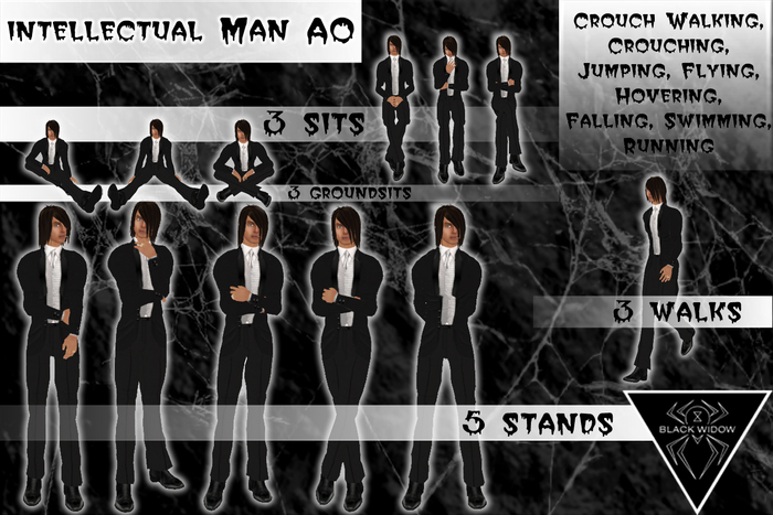 [BW]Intellectual Man AO