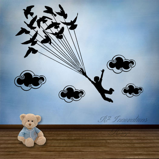 Magical Flight Wall Decal
