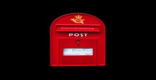 Red mail / post box full perms texture