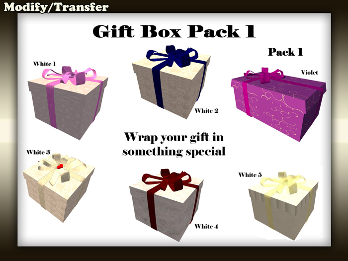 Satiated Desires: Gift Box Pack 1