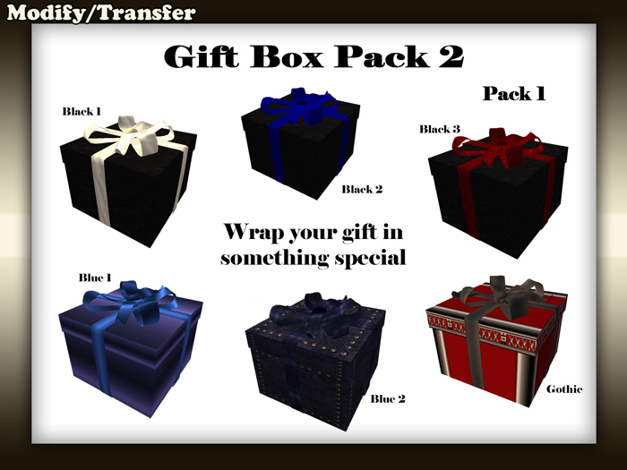 Satiated Desires: Gift Box Pack 2
