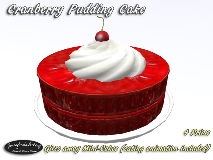 Cranberry Pudding Cake
