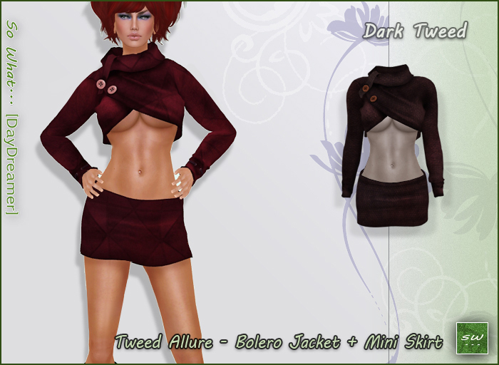 SW... [DayDreamer] RedBrick Tweed Allure