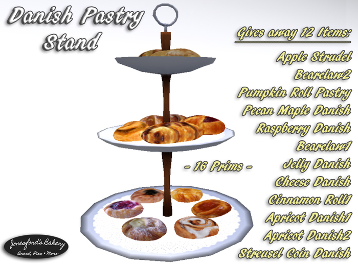 Danish Pastry Stand