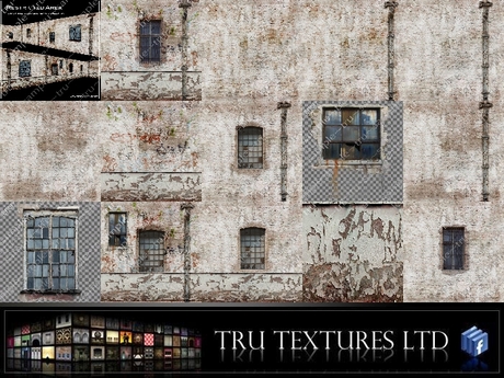 Second Life Marketplace - 12909: 38 x Seamless Restricted Area Urban 2D ...