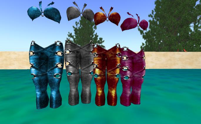 Lether Outfit Set 10 Pices Box